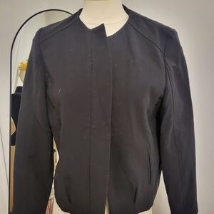 Topshop Black Bomber Jacket